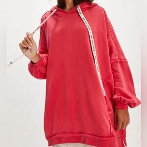 NWT We The Free Vibrant Red Hoodie
